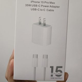 Bộ sạc nhanh 35W Chân Dẹp cáp C to C có chống nổ hộp liền Siu Xanh