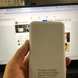 Bộ Phát Wifi Cầm Tay Kiêm Sạc Dự Phòng MS170