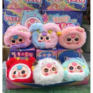 ( Hàng Có Sẵn ) BB3 Cung Hoàng Đạo Xinh Xắn 1 Set / 6 PCS