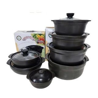 NỒI ĐẤT SỨ CHỐNG DÍNH 0.5L