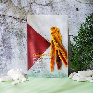 Combo 10 Mặt Nạ Hồng Sâm WHISIS Nature Origin Energy Red Ginseng Sheet Mask Hỗ Trợ Giảm Lão Hóa Da 25ml/miếng