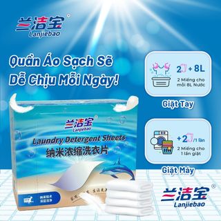 Miếng giặt (60 tờ/hộp) - HH02