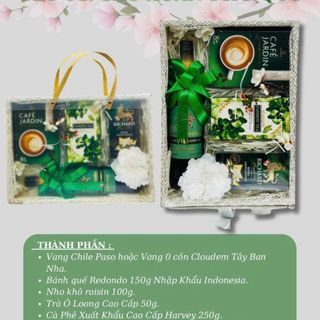 Sét giỏ quà tết Cao Cấp, mix theo tài chính, hàng công ty, xuất hoá đơn đầy đủ