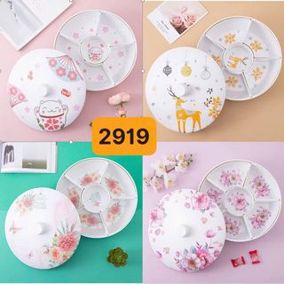 KHAY MỨT ĐỰNG BÁNH KẸO 6 NGĂN CAO CẤP
