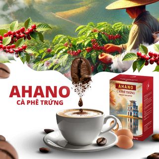 Cà phê trứng AHANO, Cà phê hoà tan thơm ngon đặc biệt