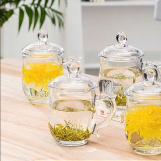 LY THỦY TINH 385ML CÓ NẮP SANG TRỌNG giá sỉ