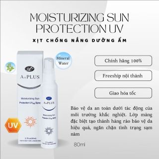 Xịt chống nắng dưỡng ẩm A&Plus B009 chai 80ml