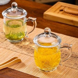 LY THỦY TINH 385ML CÓ NẮP CY008