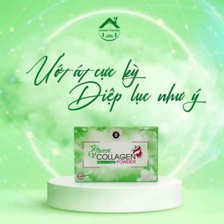 Diệp lục collagen giả.m thâm, nám, đẹp da