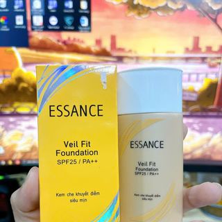 Kem che khuyết điểm siêu mịn Essanc e Veil Fit Foundation SPF25 PA++