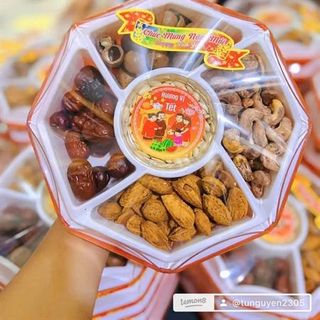 Khay Hạt Bông Mai 5 Ngăn (Thùng 50 Hộp)
