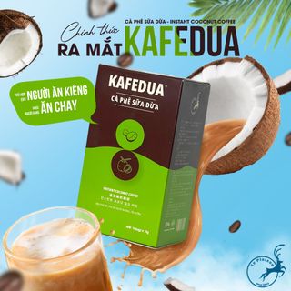 Cà phê sữa dừa KAFEDUA, Cà phê hoà tan đặc biệt thơm ngon