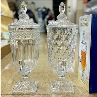 BÌNH THỦY TINH ĐỰNG RƯỢU CÓ VÒI 3L SANG TRỌNG
