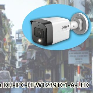 Camera IP Full Color 2MP DAHUA DH-IPC-HFW1239TC1-A-LED