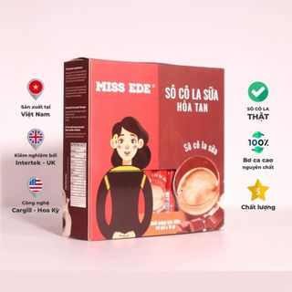 Sô cô la sữa hòa tan Miss Ede - 240g (15 gõi x 16 g)
