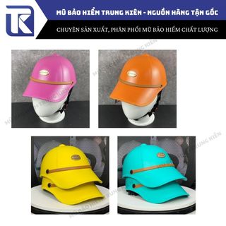 Mũ bảo hiểm lưỡi trai Demen cao cấp ,Nón bảo hiểm kết logo bầu thời trang cá tính phù hợp cho cả nam và nữ
