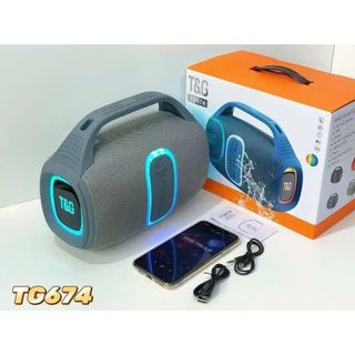 LOA BLUTOOTH TG 674 MẪU MỚI CÔNG SUẤT 30W BASS CĂNG LED RGB CỰC ĐẸP