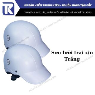 Mũ bảo hiểm lưỡi trai - Mũ Sơn Lưỡi Trai Cao Cấp, Mũ bảo hiểm nón kết cá tính và sang trọng dành cho cả nam và nữ, có lỗ thông gió