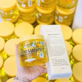 Sáp Wax lông Horshioncon ong wax lạnh mật ong Hàn Quốc -750ml