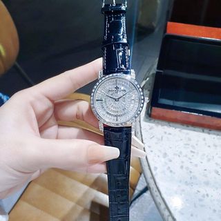 ĐỒNG HỒ NAM NỮ SIÊU CẤP MỚI NHẤT VACHEROON DÂY DA MẶT PHỦ KÍN ĐÁ XOÀN 8