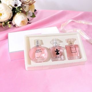 GIFT SET 3chai nước hoa nữ Butterfly Girl full box thơm lâu nội địa Trung
