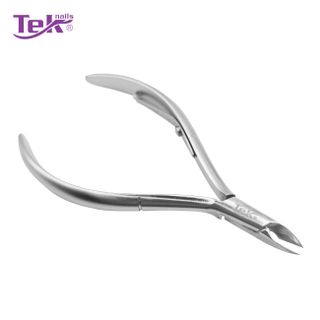 Kềm Cắt Da Thép, Xi Xám - Đầu Bán Nguyệt,Ốc Ngược,1Lưỡi Gà - TekNails DBN-06X Chuyên Nghiệp Cao Cấp