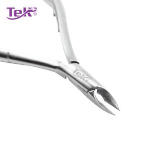 Kềm Cắt Da Thép, Xi Xám - Đầu Bán Nguyệt,Ốc Ngược,1Lưỡi Gà - TekNails DBN-06X Chuyên Nghiệp Cao Cấp