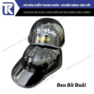 Nón bảo hiểm, Nón kết gù Brabas khoét đuôi, bít đuôi thời trang cao cấp,dành cho nam và nữ chống ố vàng, đặt chuẩn ATGT
