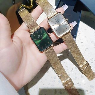 XẢ KHO ĐỒNG HỒ NAM THỜI TRANG D.W LƯỚI MẶT CHỮ NHẬT