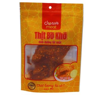 KHÔ BÒ DONA MEAT - BÒ MIẾNG ĐÓNG GÓI 500g