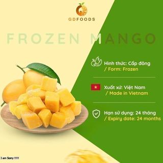 Xoài Keo Đông Lạnh (Kaew Mango or Acacia) - GDFoods - giá sỉ/ giá bán buôn