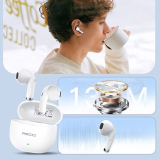 Tai Nghe Nhét Tai Bluetooth Recci REP-W81 Chất Lượng Âm Thanh Hi-Fi