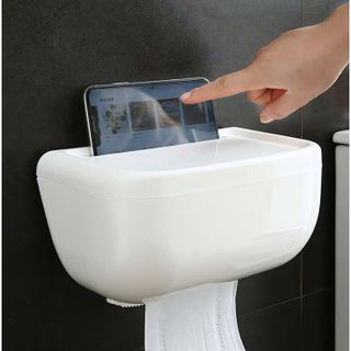 HỘP ĐỰNG GIẤY NHÀ VỆ SINH CÓ KỆ ĐỰNG