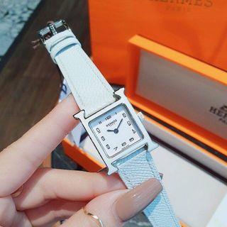 ĐỒNG HỒ NỮ CAO CẤP MỚI NHẤT HEMES DÂY DA MẶT SỐ VIỀN TRƠN