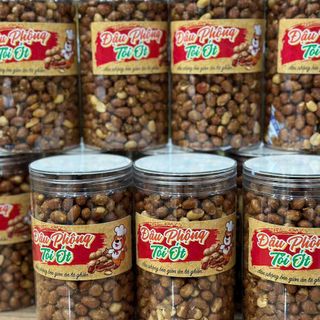 ĐẬU PHỘNG TỎI ỚT: MỒI NHẬU QUỐC DÂN, ĂN LÀ GHIỀN 500G - WINNIE HOUSE