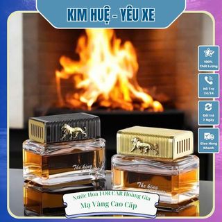 ( Cao Cấp ) Nước Hoa FOR CAR Hoàng Gia Mạ Vàng Cao Cấp Sư Tử JAGUAR - Dung Tích 80ml