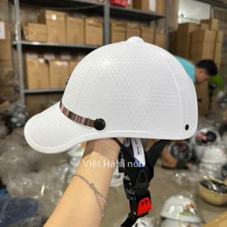 Nón bảo hiểm kết lưỡi trai sọc caro cao cấp, Mũ bảo hiểm nón kết cá tính và sang trọng dành cho cả nam và nữ