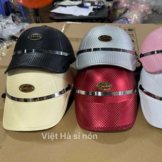 Nón bảo hiểm kết lưỡi trai sọc caro cao cấp, Mũ bảo hiểm nón kết cá tính và sang trọng dành cho cả nam và nữ