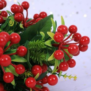 chùm quả hồ lô tí hon hoa trang trí tết.