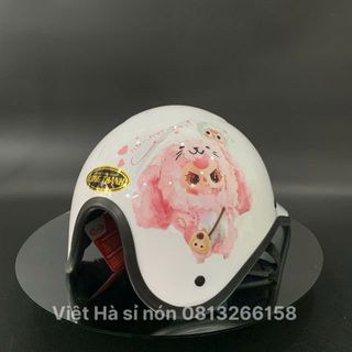 Nón bảo hiểm kết lưỡi trai BABY THREE cao cấp, NỮ