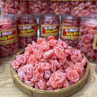 XÍ MUỘI ĐÀO - "TUYỆT PHẨM" MỨT ANH ĐÀO: NGỌT NGÀO, DẺO THƠM 500G - WINNIE HOUSE