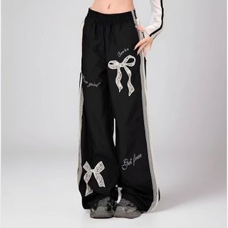 set áo suit dài tay cotton quần xuông nơ phong cách cá tính