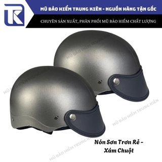 Nón bảo hiểm nửa đầu chính hãng siêu rẻ. Nón bảo hiểm sơn trơn rẻ không có thông gió, nón bảo hiểm đa dạng màu sắc sơn nhám bền màu phù hợp mọi lứa tuổi