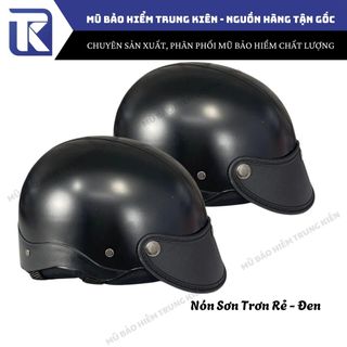 Nón bảo hiểm nửa đầu chính hãng siêu rẻ. Nón bảo hiểm sơn trơn rẻ không có thông gió, nón bảo hiểm đa dạng màu sắc sơn nhám bền màu phù hợp mọi lứa tuổi