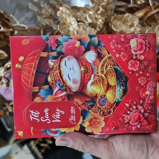 Kẹo dừa giòn sakura Nhật bản hộp 100g thơm béo ít ngọt
