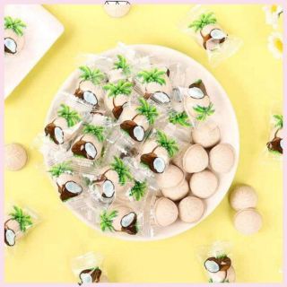 Kẹo dừa giòn sakura Nhật bản hộp 100g thơm béo ít ngọt