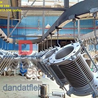 Khớp giãn nở nhiệt đường hơi, ống giản nở inox dạng vỏ áo, ống bù trừ