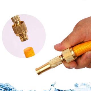 Đầu Vòi Xịt Tăng Áp Lực Nước Mini Bằng Đồng - Vòi Xịt Nước Tăng Áp Cực Mạnh Rửa Xe, Tưới Cây