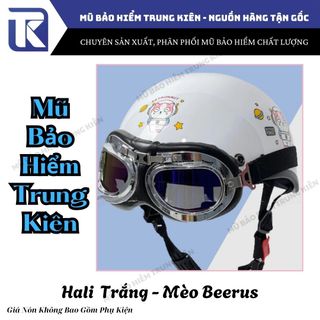 Nón bảo hiểm nửa đầu HTP nhiều tem dễ thương , nón bảo hiểm Hali tem trùm chính hãng HTP cao cấp [KHÔNG KÈM PHỤ KIỆN]