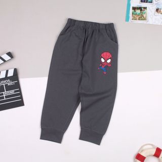 Combo Quần dài cotton bo gấu bé trai, size 13-25kg (không chọn màu)